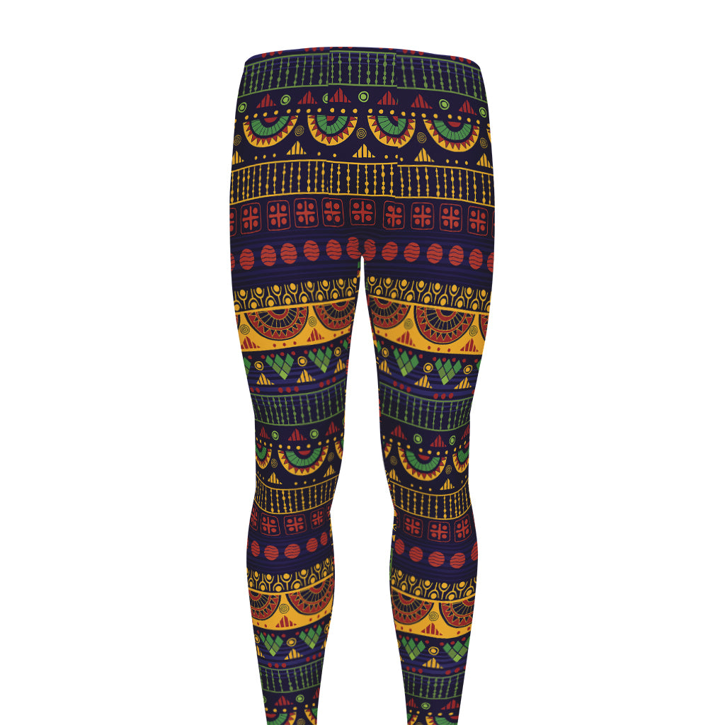 Native Tribal Indian Pattern Print Men's leggings