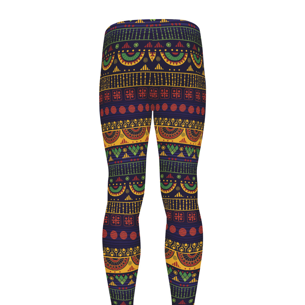 Native Tribal Indian Pattern Print Men's leggings