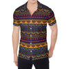 Native Tribal Indian Pattern Print Men's Shirt