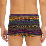 Native Tribal Indian Pattern Print Men's Short Boxer Briefs