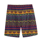 Native Tribal Indian Pattern Print Men's Sports Shorts