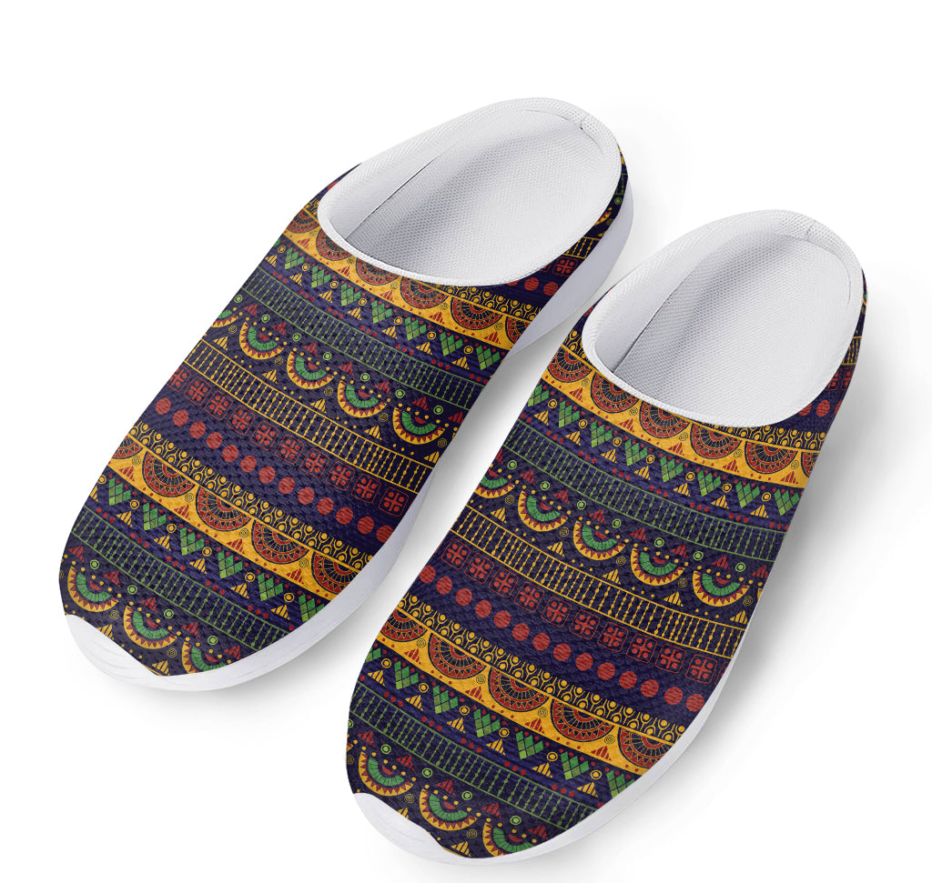Native Tribal Indian Pattern Print Mesh Casual Shoes
