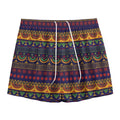 Native Tribal Indian Pattern Print Mesh Shorts