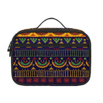 Native Tribal Indian Pattern Print Portable Lunch Bag
