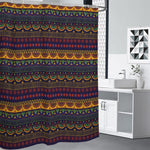 Native Tribal Indian Pattern Print Premium Shower Curtain