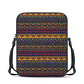 Native Tribal Indian Pattern Print Rectangular Crossbody Bag