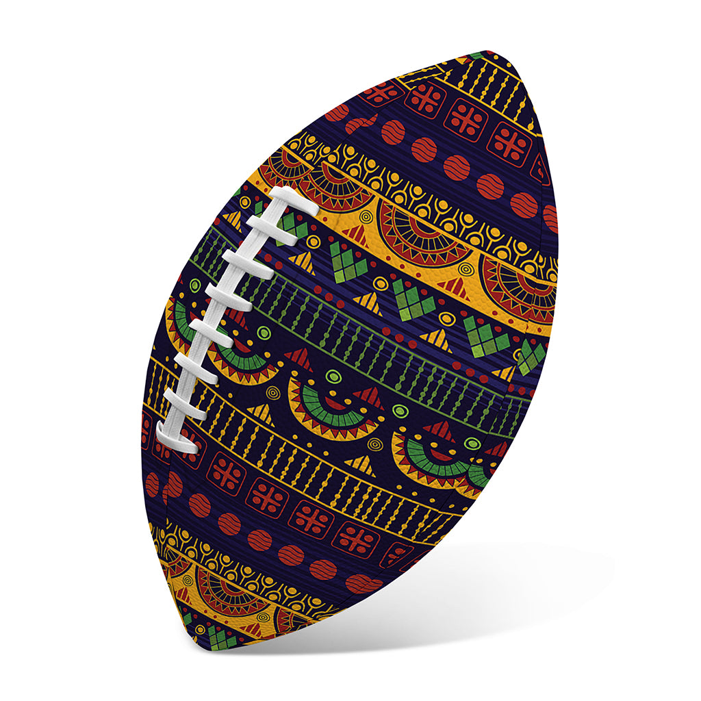 Native Tribal Indian Pattern Print Rugby Ball
