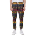 Native Tribal Indian Pattern Print Joggers