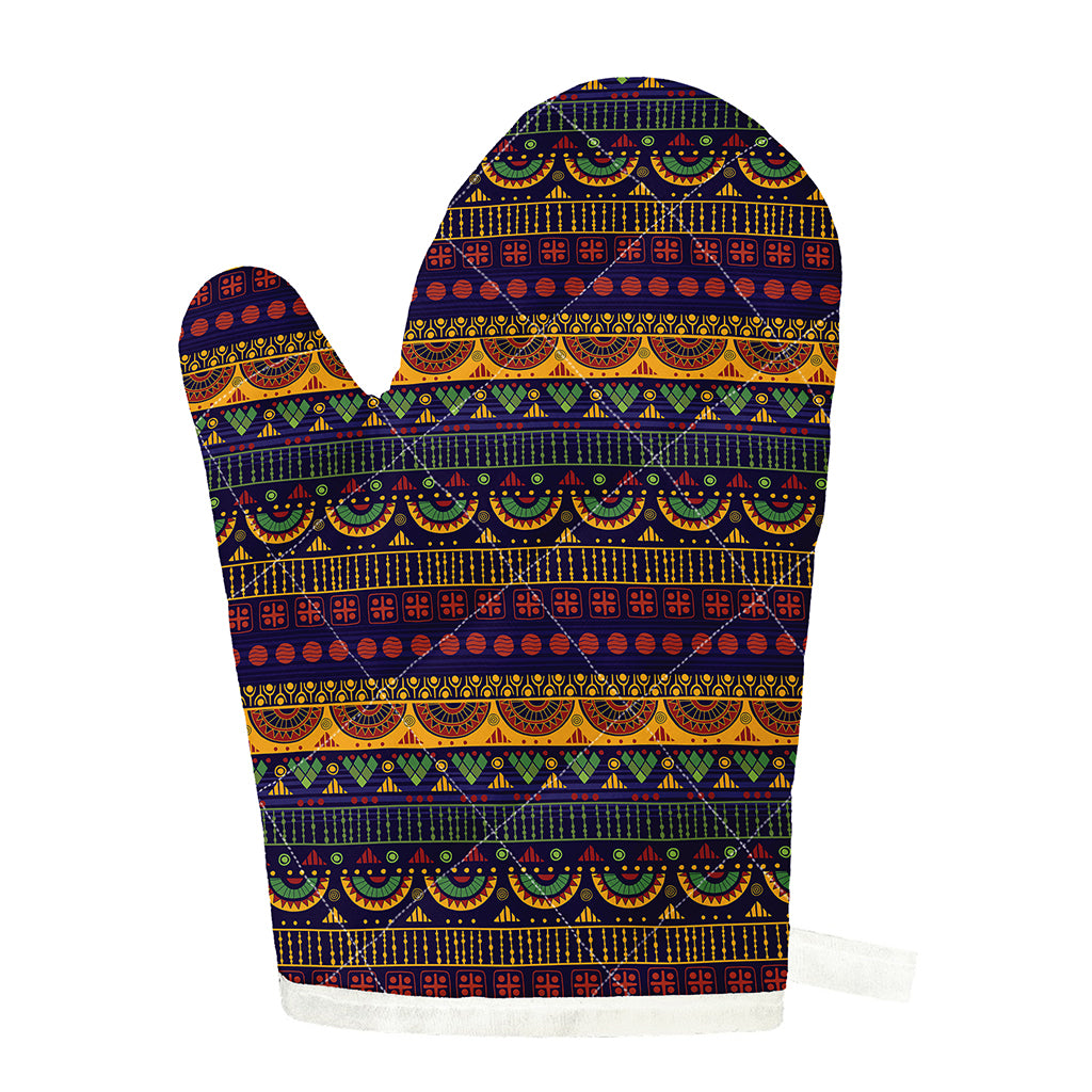 Native Tribal Indian Pattern Print Single Oven Mitt