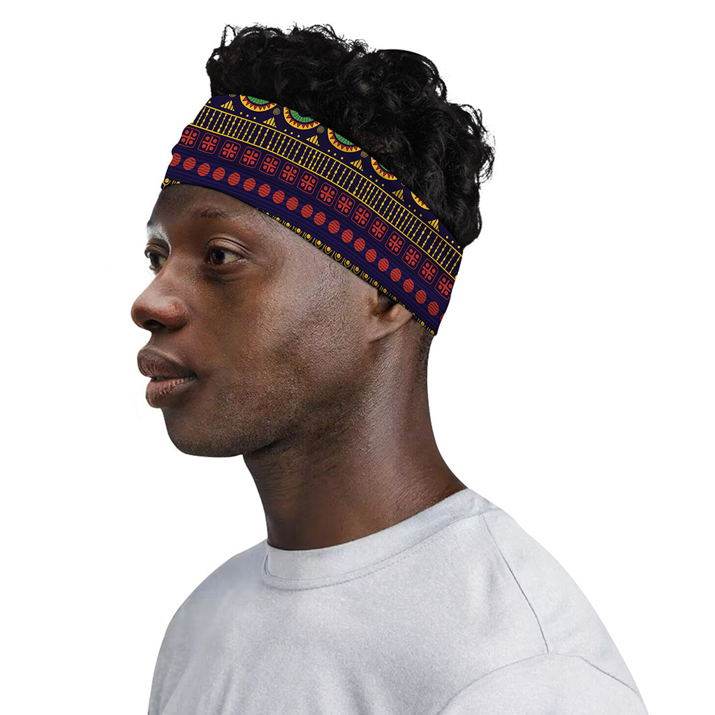 Native Tribal Indian Pattern Print Sports Headband