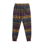 Native Tribal Indian Pattern Print Sweatpants