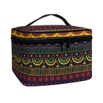 Native Tribal Indian Pattern Print Travel Makeup Bag