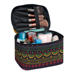 Native Tribal Indian Pattern Print Travel Makeup Bag