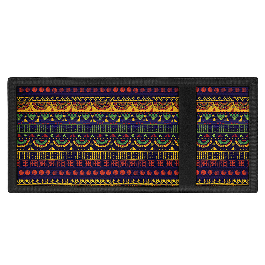 Native Tribal Indian Pattern Print Trifold Wallet