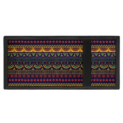Native Tribal Indian Pattern Print Trifold Wallet