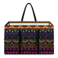 Native Tribal Indian Pattern Print Utility Tote Bag