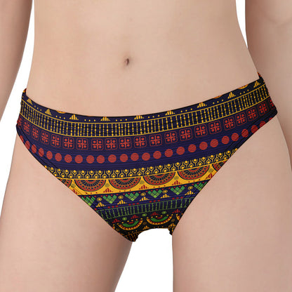Native Tribal Indian Pattern Print Women's Panties