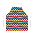 Native Tribal Inspired Pattern Print Adjustable Apron