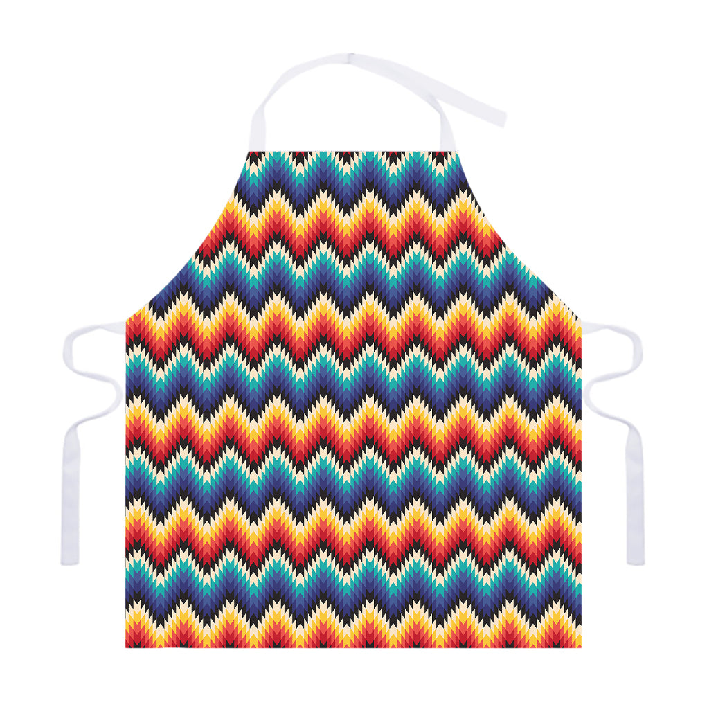 Native Tribal Inspired Pattern Print Adjustable Apron