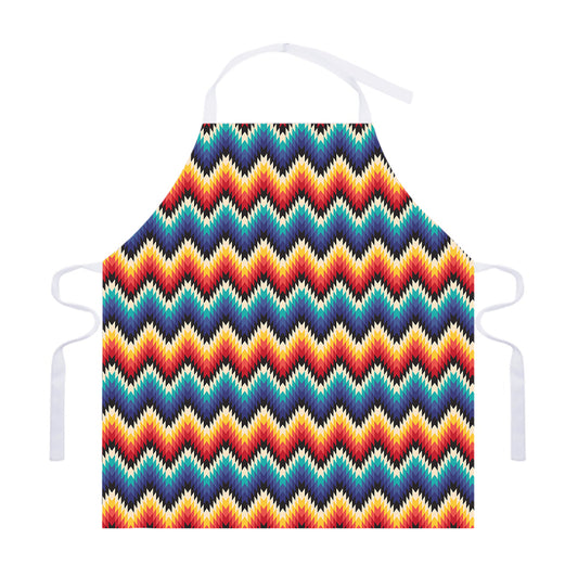 Native Tribal Inspired Pattern Print Adjustable Apron