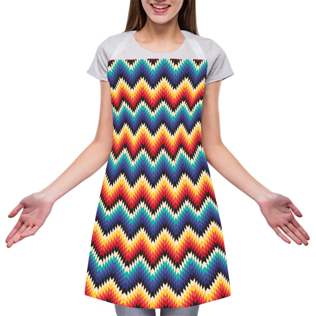 Native Tribal Inspired Pattern Print Adjustable Apron