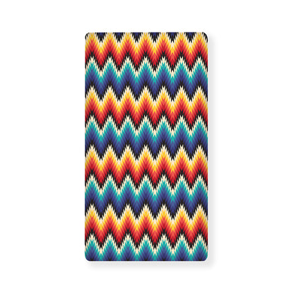 Native Tribal Inspired Pattern Print Baby Crib Sheet