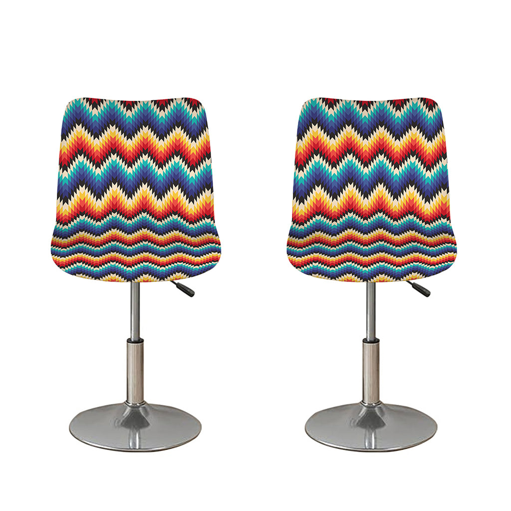 Native Tribal Inspired Pattern Print Bar Stool Covers