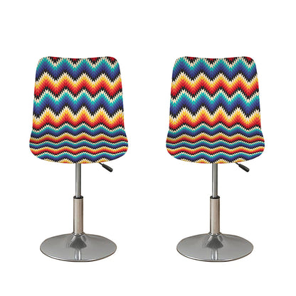 Native Tribal Inspired Pattern Print Bar Stool Covers