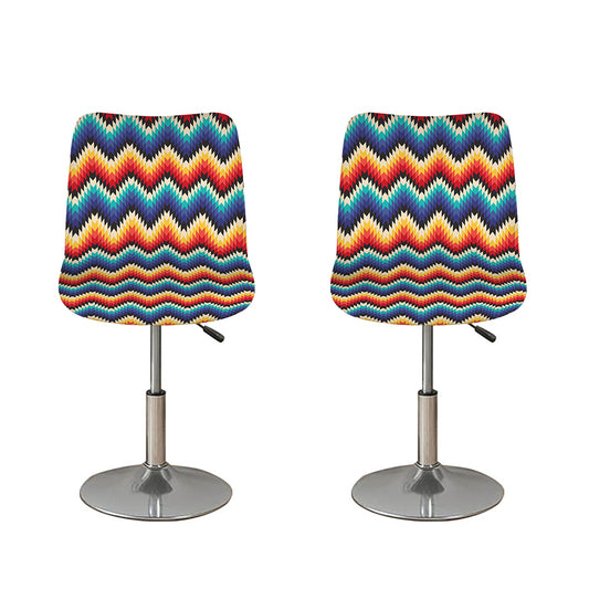 Native Tribal Inspired Pattern Print Bar Stool Covers