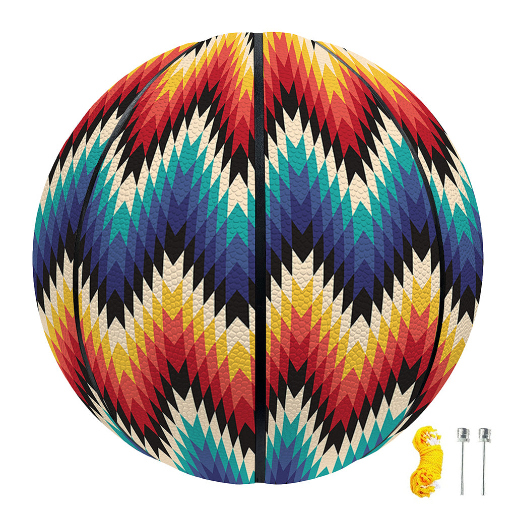 Native Tribal Inspired Pattern Print Basketball
