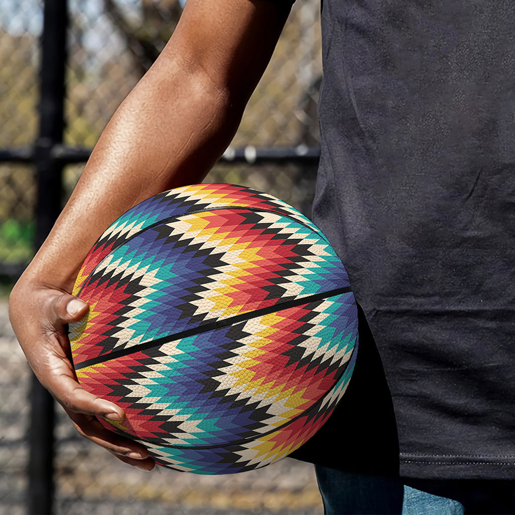 Native Tribal Inspired Pattern Print Basketball