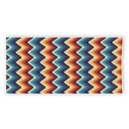 Native Tribal Inspired Pattern Print Beach Towel