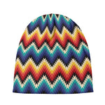 Native Tribal Inspired Pattern Print Beanie