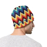 Native Tribal Inspired Pattern Print Beanie