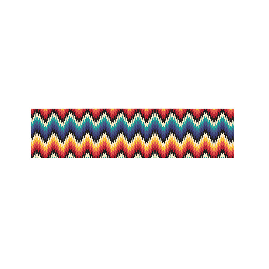 Native Tribal Inspired Pattern Print Bed Runner