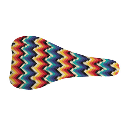 Native Tribal Inspired Pattern Print Bicycle Seat Cover