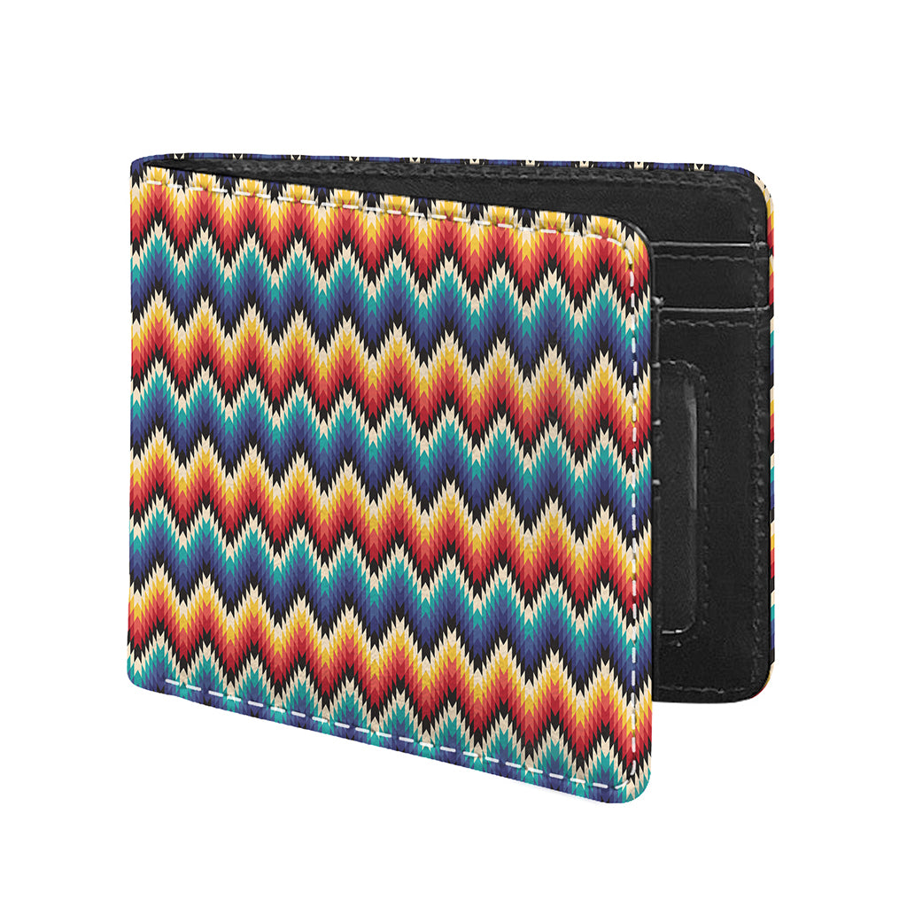 Native Tribal Inspired Pattern Print Bifold Wallet