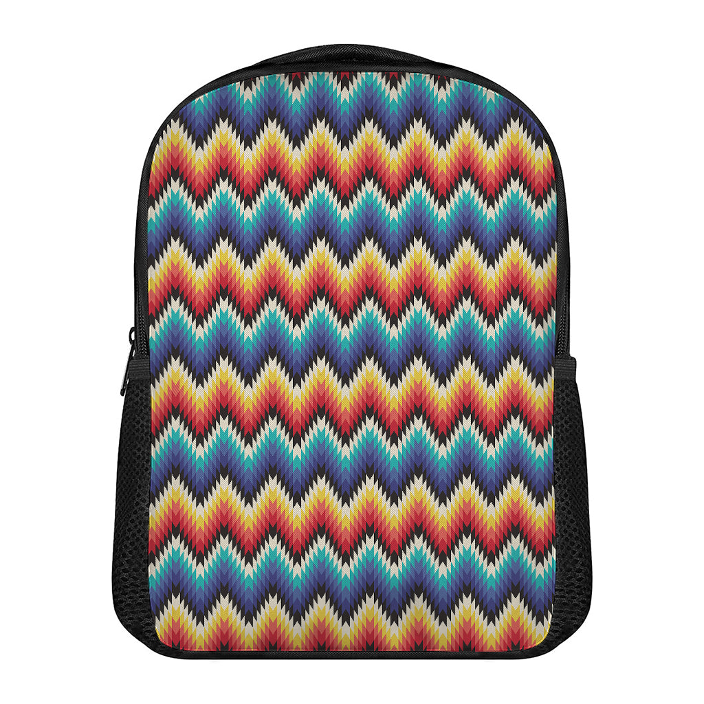 Native Tribal Inspired Pattern Print Casual Backpack