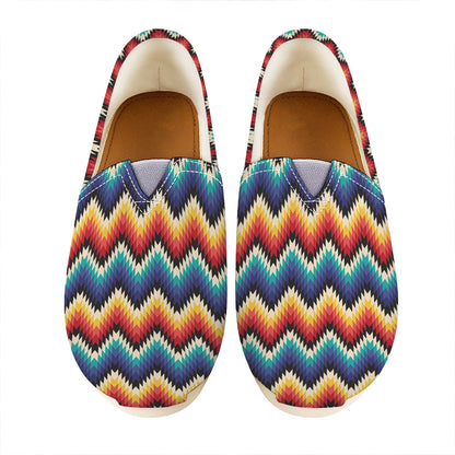 Native Tribal Inspired Pattern Print Casual Shoes