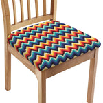 Native Tribal Inspired Pattern Print Chair Cushion Cover