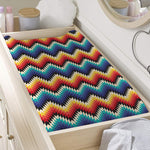 Native Tribal Inspired Pattern Print Changing Pad Cover