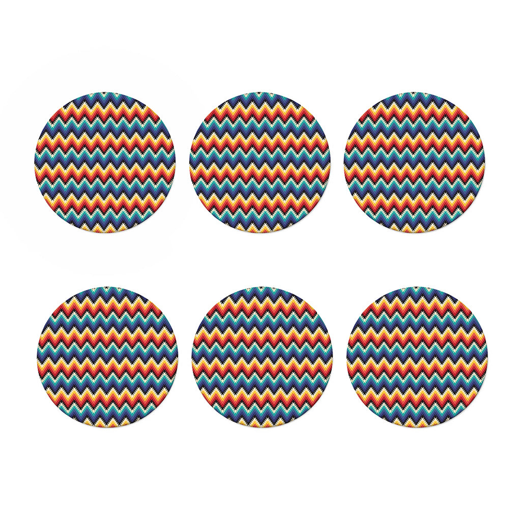 Native Tribal Inspired Pattern Print Coaster Set