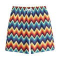 Native Tribal Inspired Pattern Print Cotton Shorts