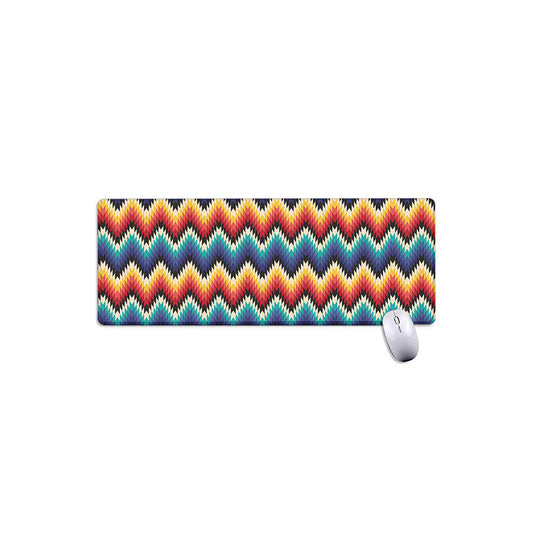 Native Tribal Inspired Pattern Print Extended Mouse Pad