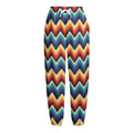 Native Tribal Inspired Pattern Print Fleece Lined Knit Pants