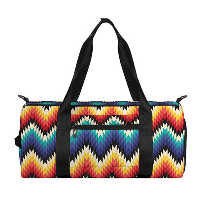 Native Tribal Inspired Pattern Print Gym Bag