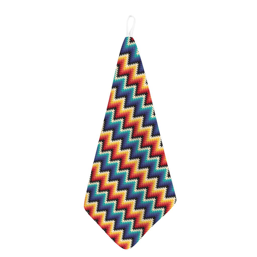 Native Tribal Inspired Pattern Print Hand Towel