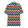 Native Tribal Inspired Pattern Print Hawaiian Shirt