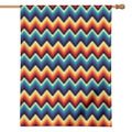 Native Tribal Inspired Pattern Print House Flag