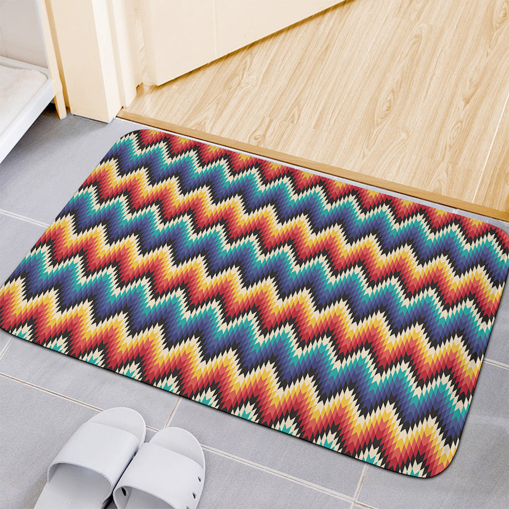 Native Tribal Inspired Pattern Print Indoor Door Mat